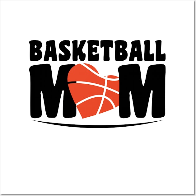 basketball mom Wall Art by artdise